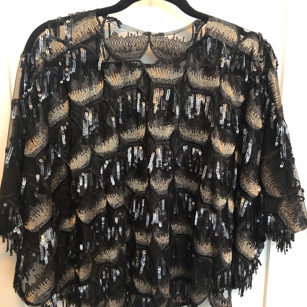 Formal poncho